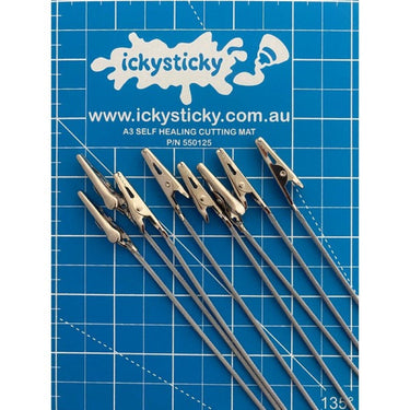 Icky Sticky Alligator Metal Clips (30 pack)